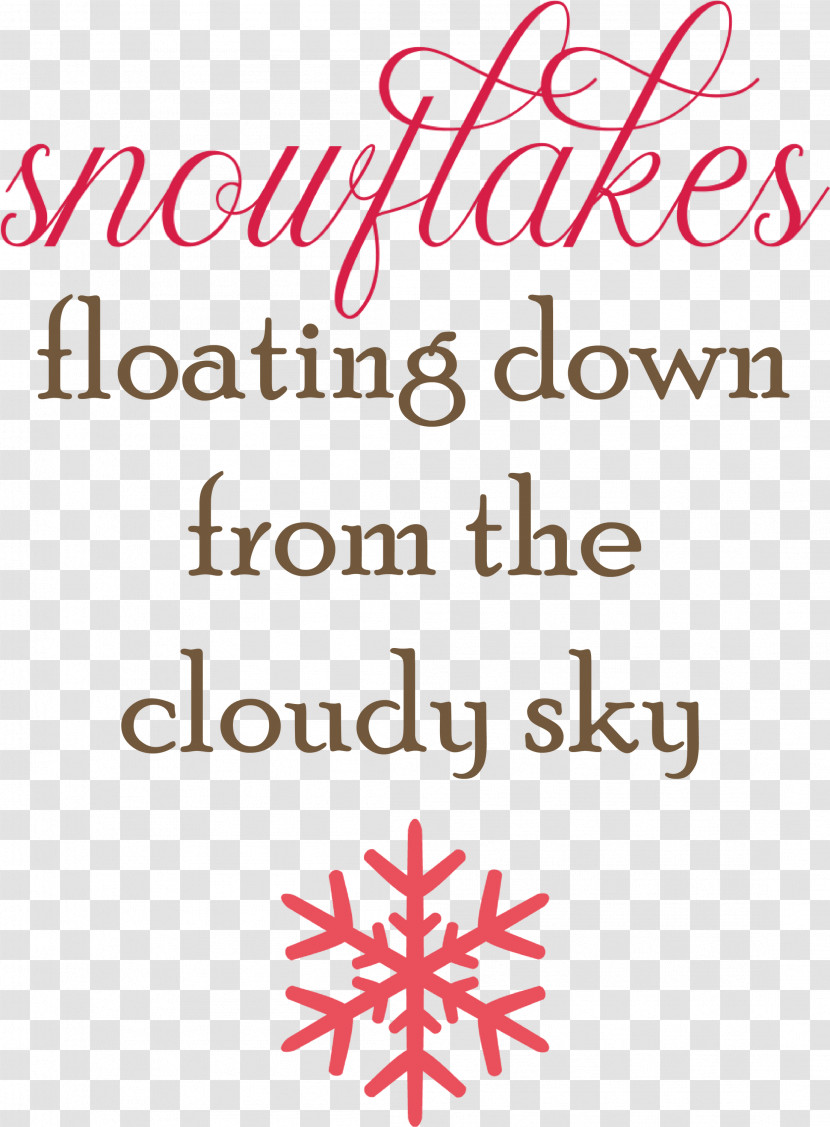 Snowflakes Floating Down Snowflake Snow Transparent PNG
