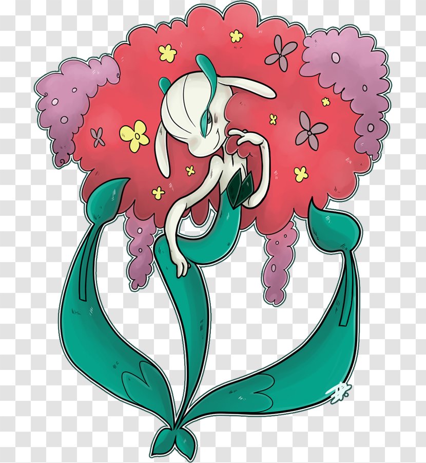 Florges Image Floette DeviantArt - Mythical Creature - Shiny Mermaid Transparent PNG