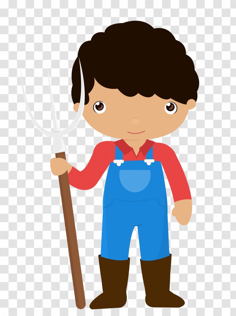 Farmer Thepix Clip Art - Drawing - Boy Farming Cliparts Transparent PNG