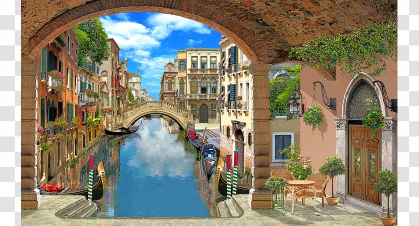 Italy Fototapet Painting Fresco Gradiyent Print - Real Estate Transparent PNG