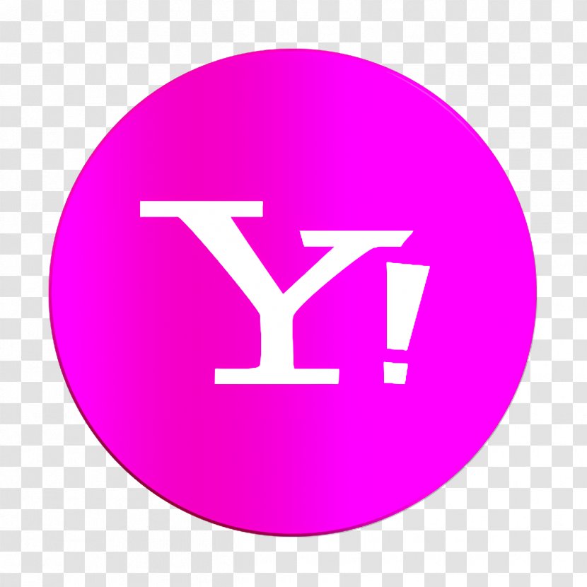 Yahoo Icon - Magenta - Logo Transparent PNG