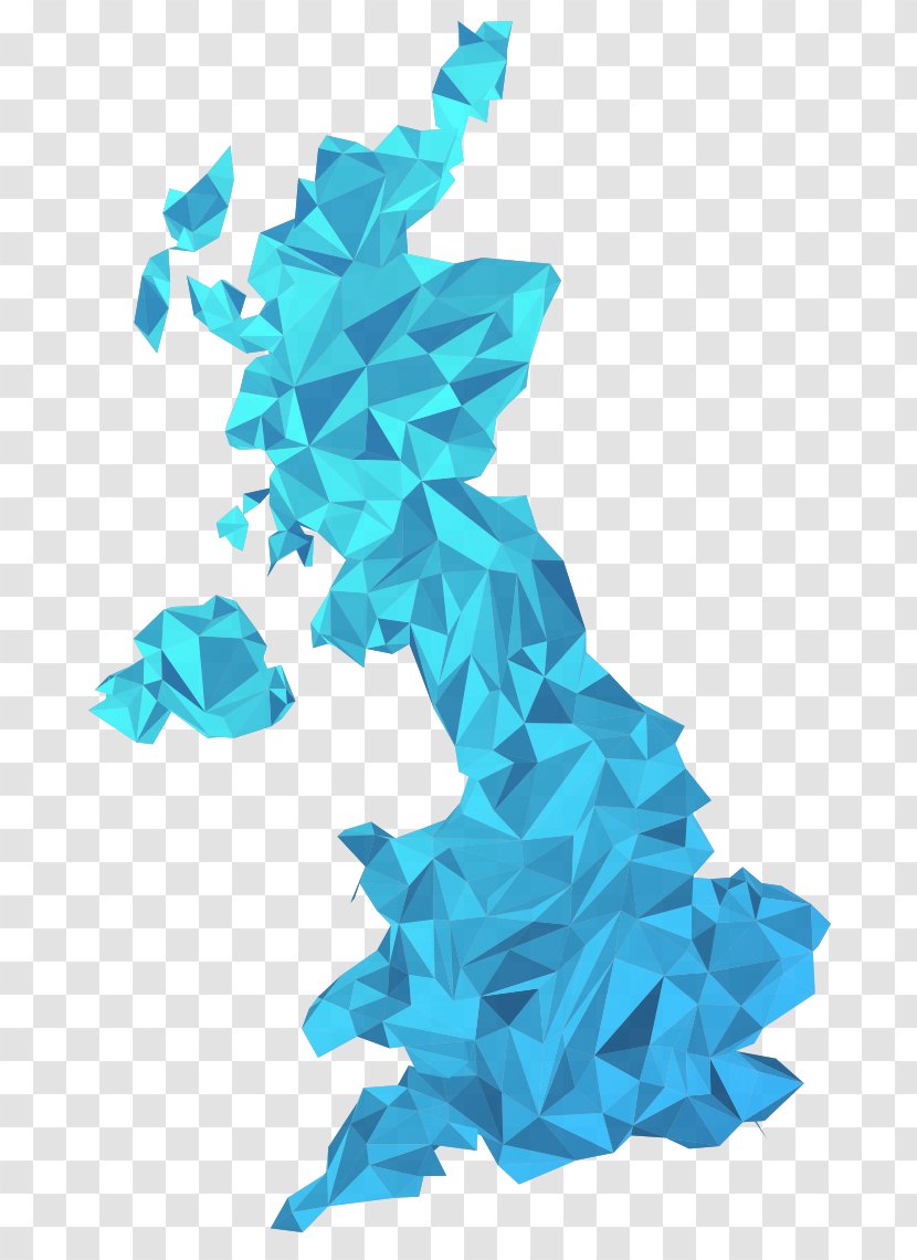Isle Of Wight British Isles Map - Aqua Transparent PNG