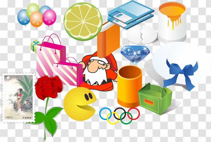 Download Icon - Computer - Balloon,orange,floppy Disk,Paint Bucket,Bag,book,Santa Claus,hat,mailbox,Olympic Five Comic,Rose,stamp,egg,diamond,Smiley Icons,Pen Barrel Transparent PNG