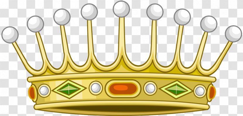 Coronet Count Italy Clip Art Transparent PNG