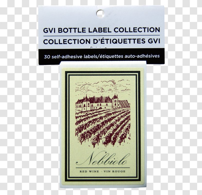 Paper Nebbiolo Wine Label Transparent PNG