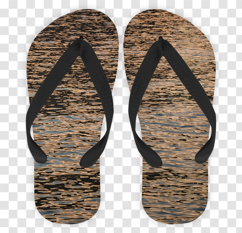 Flip-flops Footwear Sandal Shoe Wood - Brown - Golden Peacock Transparent PNG