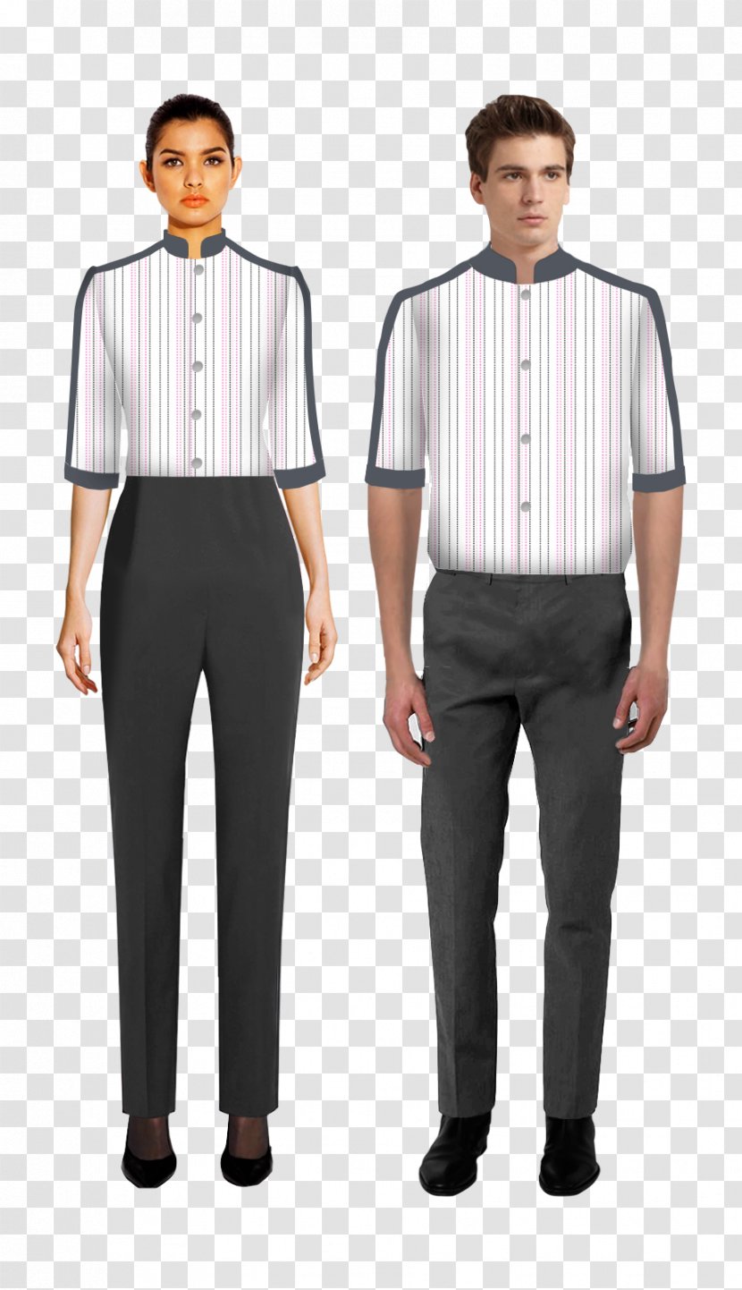 Tuxedo Uniform Housekeeping Clothing Dress Shirt - Gilets - Uniforms Transparent PNG