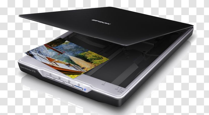 Epson Perfection V19 Image Scanner Dots Per Inch CaptureOne - Laptop - Hp22s Transparent PNG