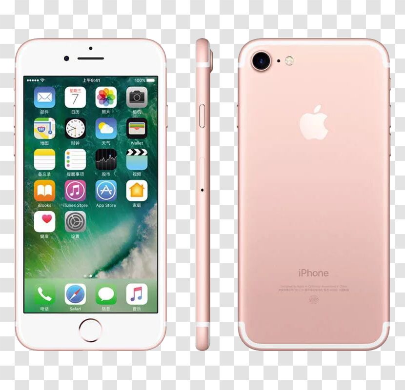 IPhone 4 IPad 4G Smartphone LTE - Iphone 6s - Rose Gold IPhone7 Phone Transparent PNG