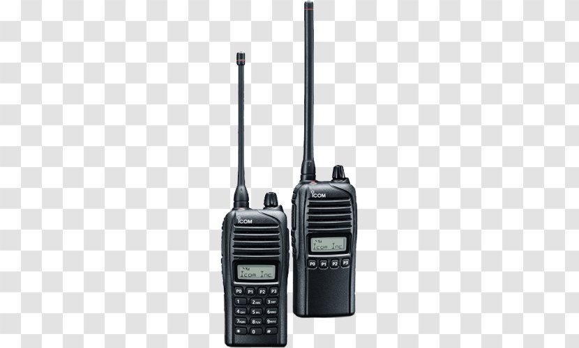 Two-way Radio Icom Incorporated NXDN Very High Frequency - Walkietalkie Transparent PNG