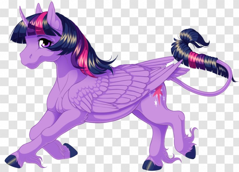 Pony Twilight Sparkle Mane DeviantArt Unicorn - Tail Transparent PNG