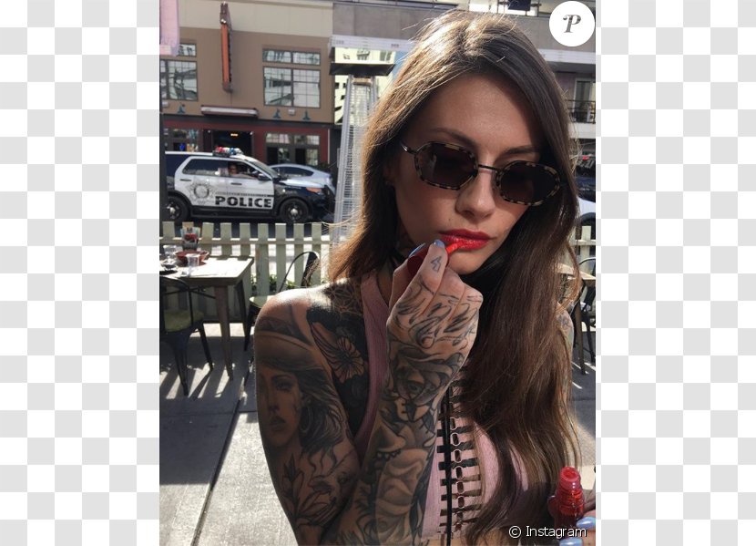 Secret Story Make-up Artist Cosmetics Sunglasses Tattoo - Long Hair Transparent PNG