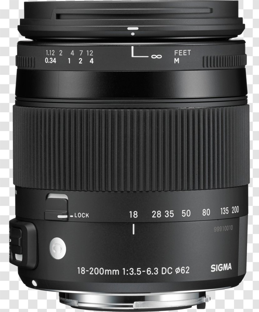 Canon EF Lens Mount Sigma Corporation EF-S 18–200mm Camera APS-C - 30mm F14 Ex Dc Hsm Transparent PNG