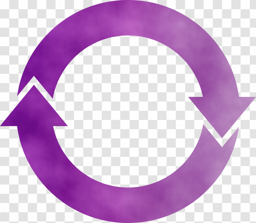 Violet Purple Circle Symbol Font Transparent PNG