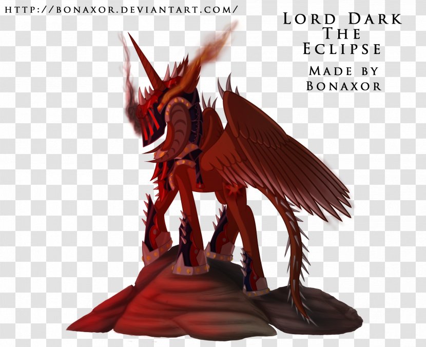 Pony Dark Lord Darkness Winged Unicorn Image - Evil Transparent PNG