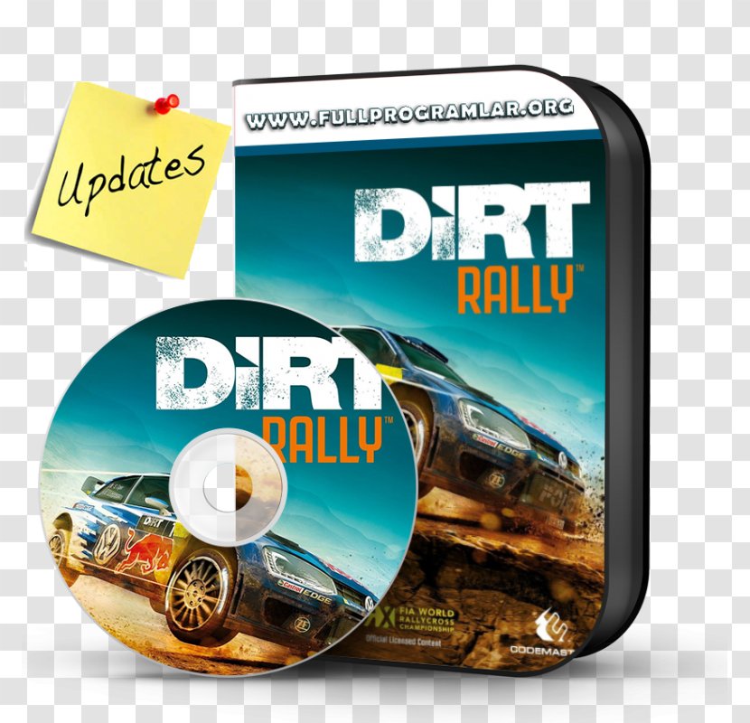 Dirt Rally Colin McRae: 2 4 3 - Game Transparent PNG