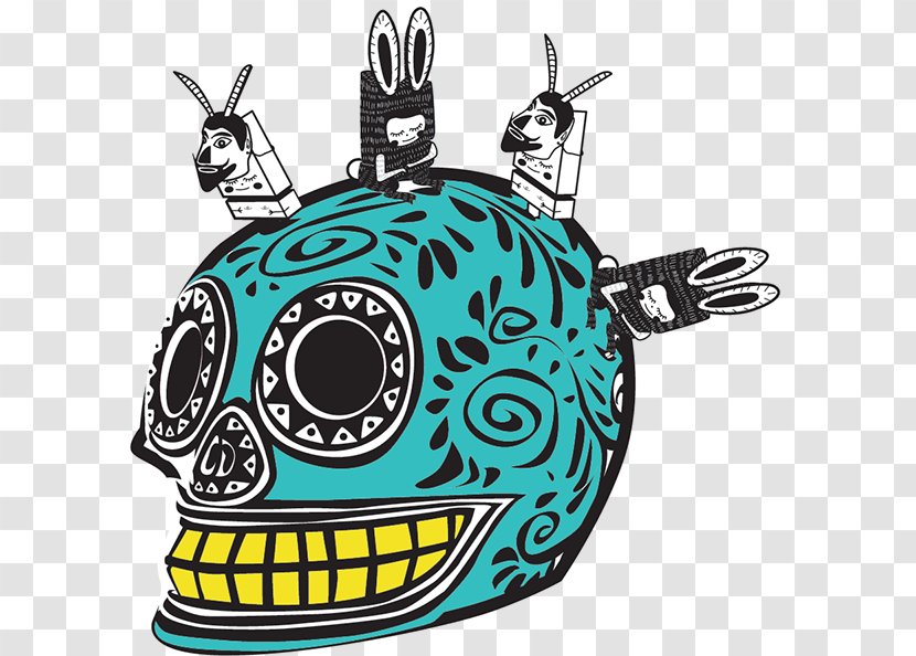 Headgear Vehicle Clip Art - Mexico Skull Transparent PNG