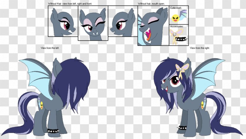 Pony Vampire Bat Horse Rarity - Tree Transparent PNG