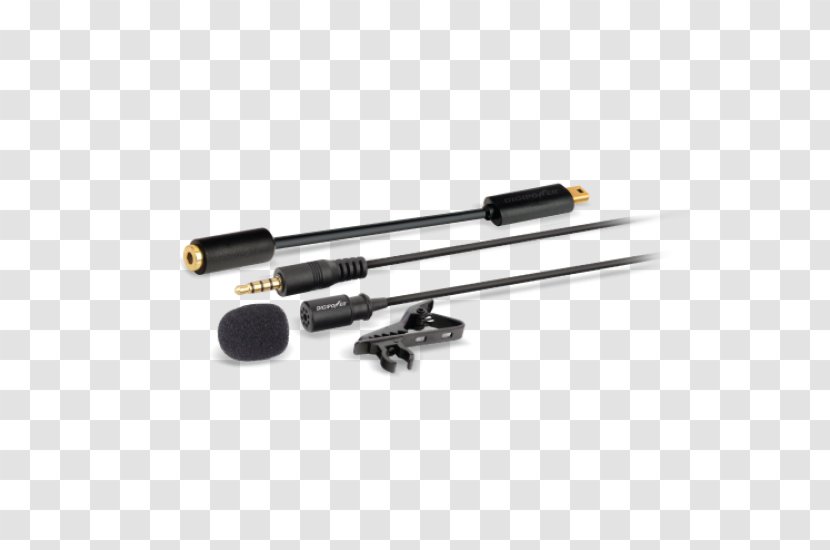 Lavalier Microphone GoPro HERO3 Black Edition Professional Audio - Signal Transparent PNG