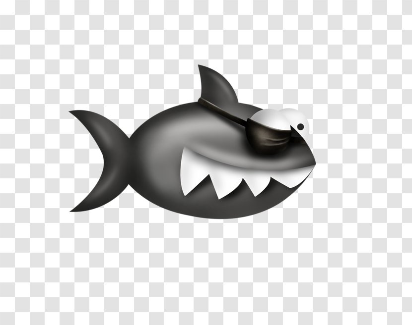 Shark - Drawing - A Transparent PNG