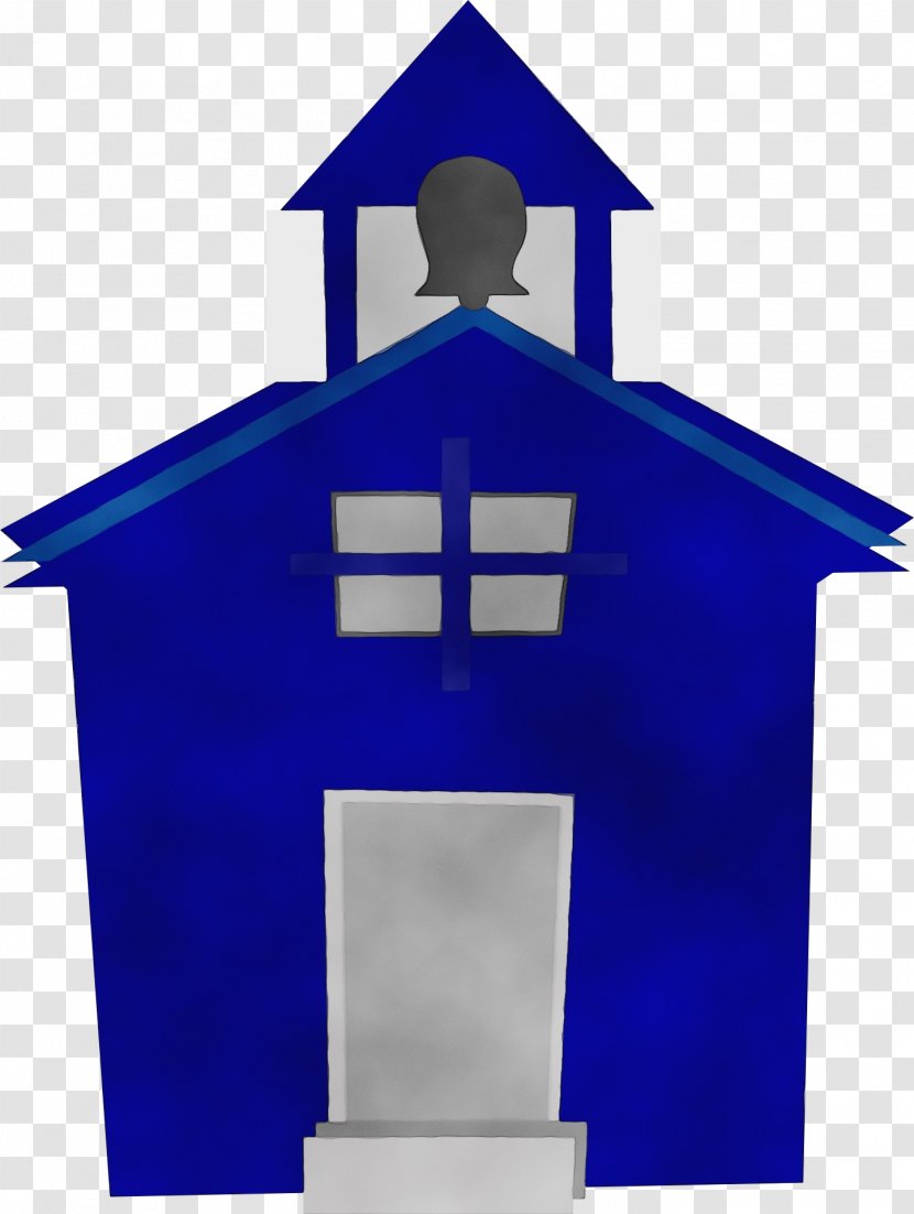 School Building Cartoon - Place Of Worship House Transparent PNG