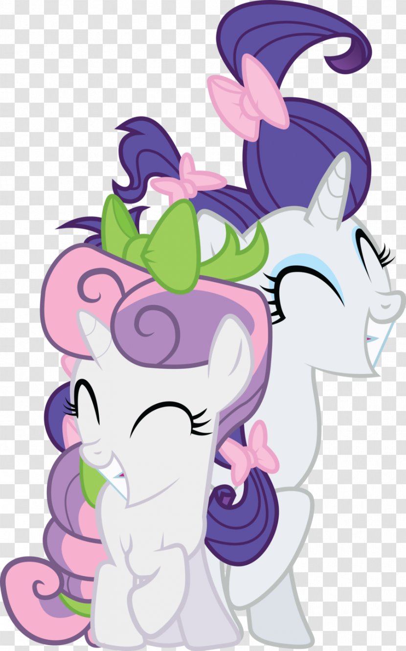 Rarity Pony Sweetie Belle Twilight Sparkle Rainbow Dash - Heart - My Little Transparent PNG