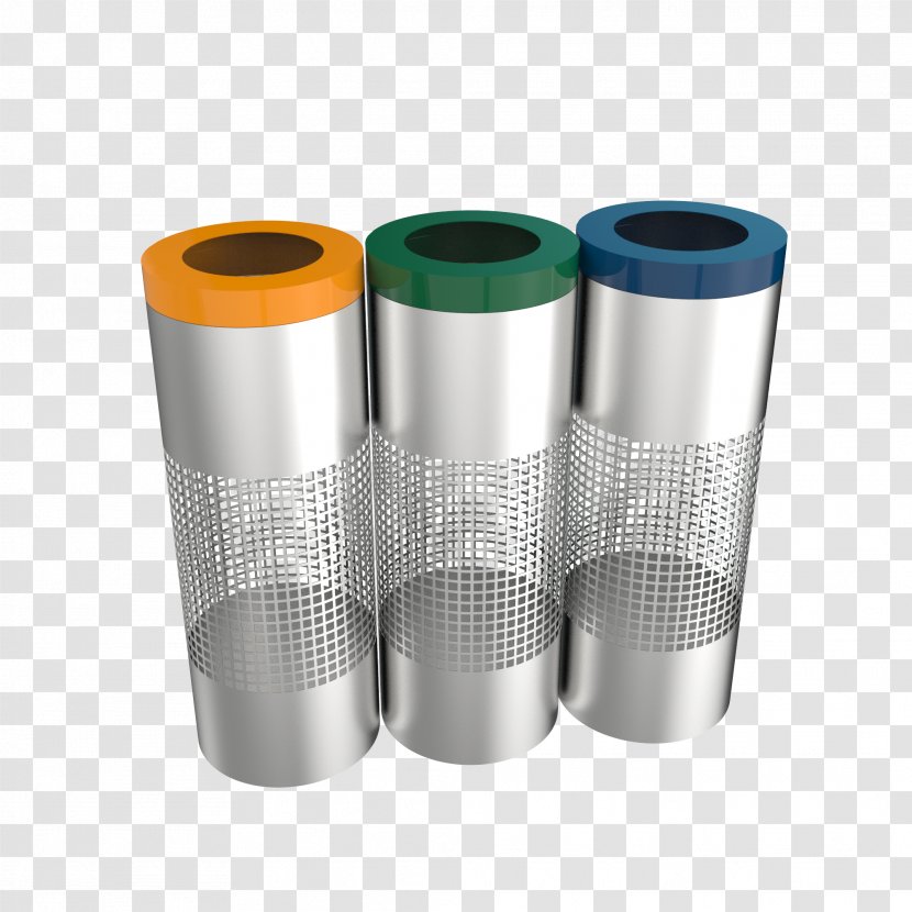 Product Design Cylinder - Heart - Outdoor Garbage Containers Transparent PNG