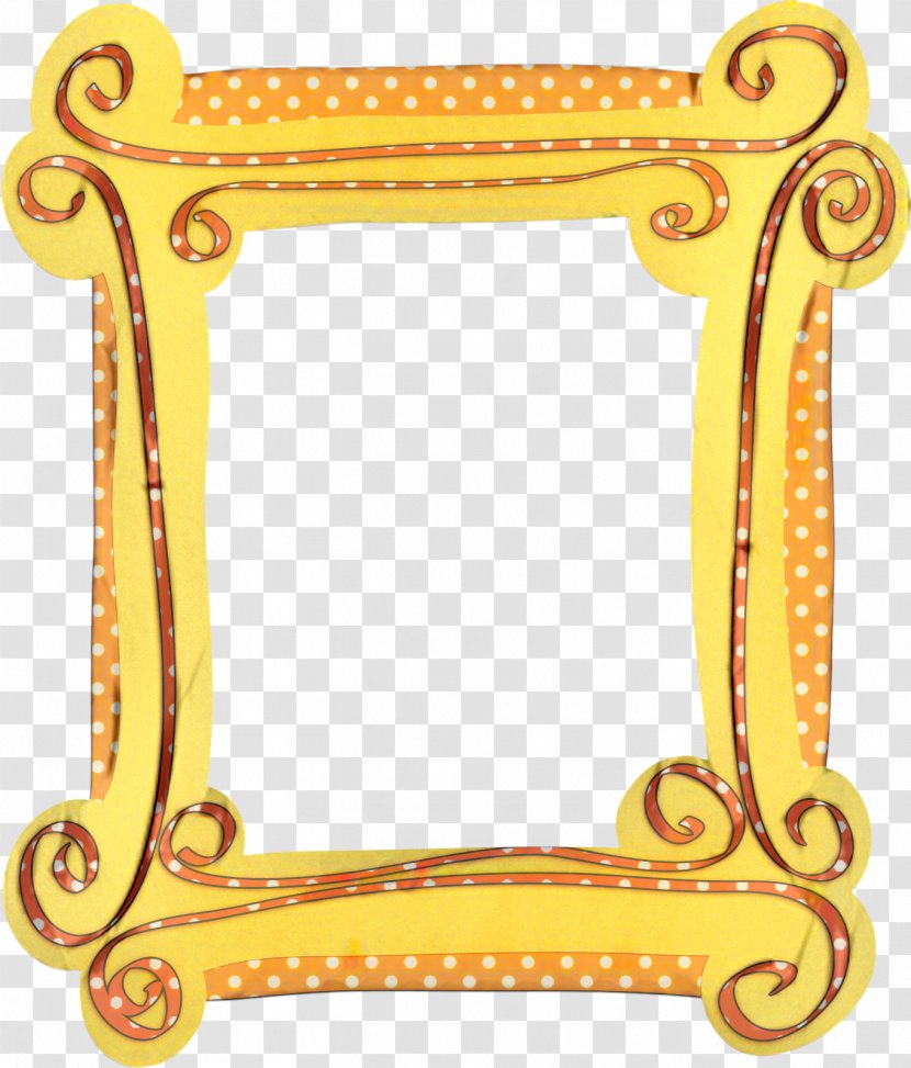 Yellow Background Frame - Borders And Frames - Rectangle Transparent PNG