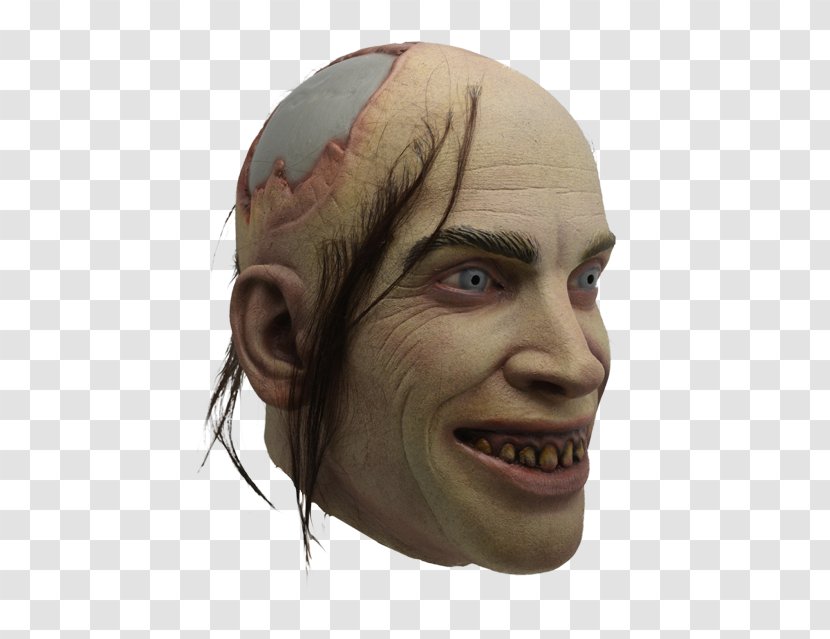 'Chop-Top' Sawyer The Texas Chainsaw Massacre 2 Bill Moseley Mask - Jaw Transparent PNG