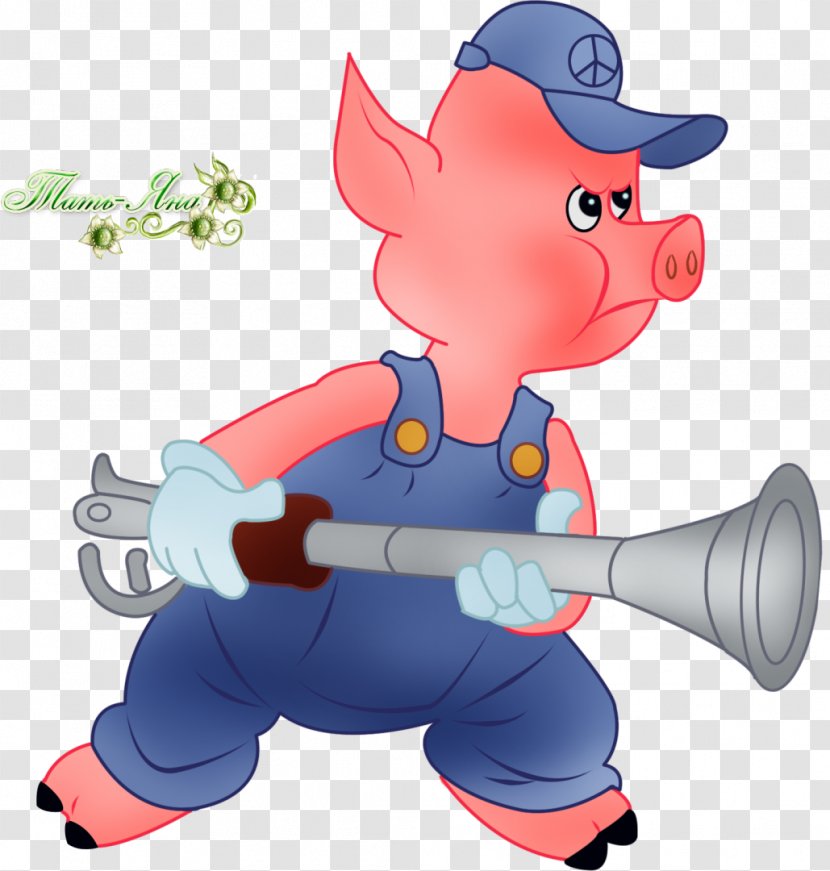 The Three Little Pigs Fairy Tale Clip Art Transparent PNG