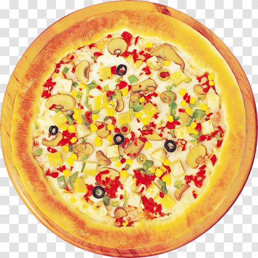 Pizza Food Dish Cuisine Cheese - Italian Fast Transparent PNG