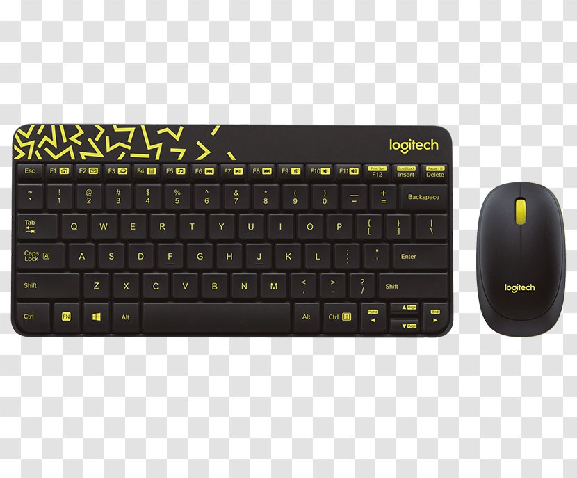 Computer Mouse Keyboard Wireless Logitech - Numeric Keypad - COMBO OFFER Transparent PNG