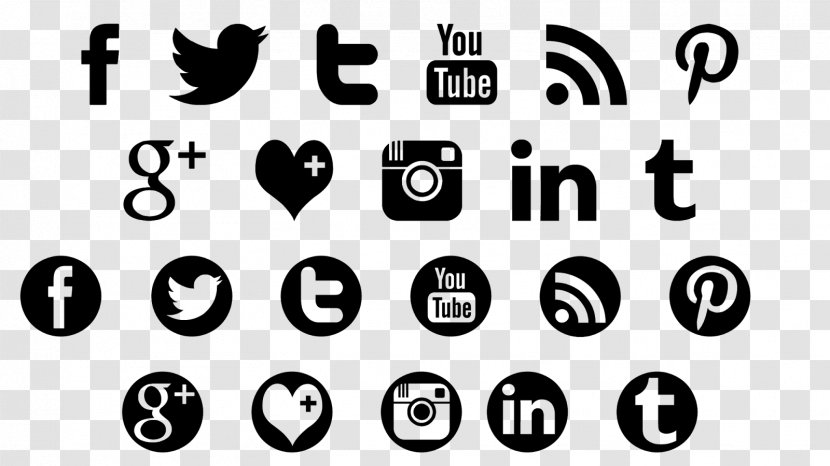 Social Media Networking Service Blog - Monochrome Photography - Icons Transparent PNG