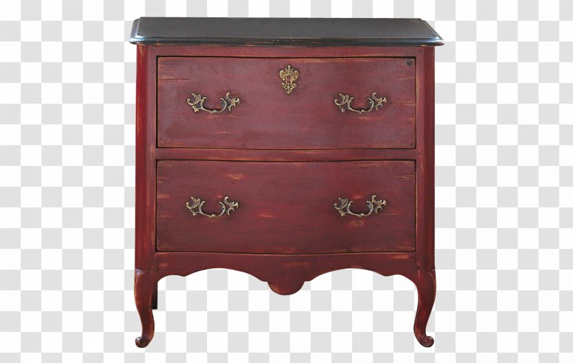 Nightstand Drawer Table Furniture Wood - Flower - Cartoon Model Transparent PNG