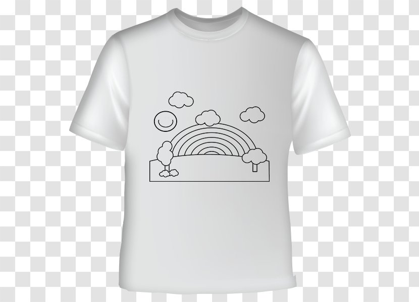 T-shirt Sleeve Drawing Polo Shirt - Top - Gemstone Magic Transparent PNG