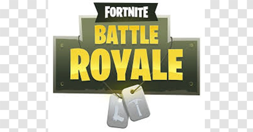 Fortnite Battle Royale Game Logo T-shirt - Yellow Transparent PNG