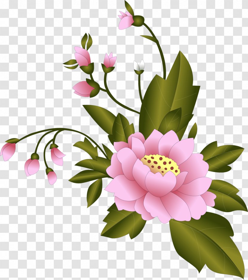 Floral Design Cut Flowers Clip Art - Pink - Flower Transparent PNG