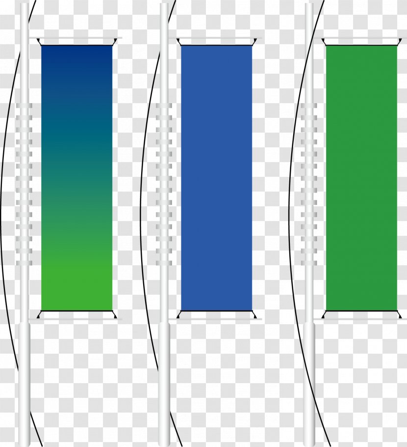 Flag - Green - Simple Hanging Flags Transparent PNG