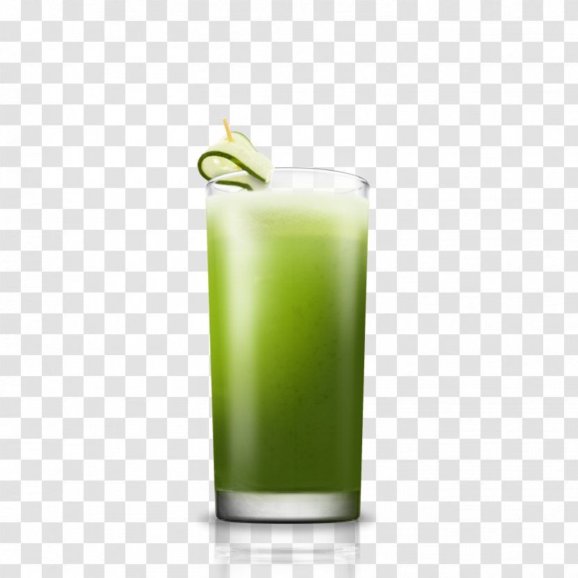 Juice Cocktail Smoothie Non-alcoholic Drink Limeade - Garnish - Cucumber Transparent PNG