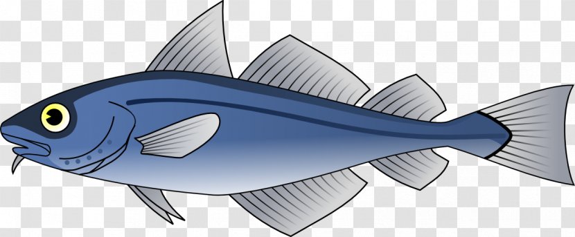 Cod Fish Boreogadus Saida Clip Art - Seafood - River FISH Transparent PNG