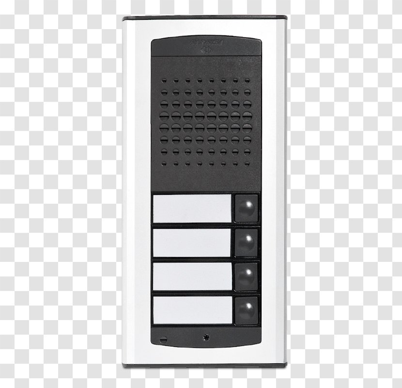 Door Phone Intercom Telephony Numeric Keypads System - Electronic Device - Microphone Transparent PNG
