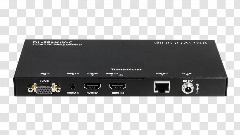 HDMI HDBaseT Network Switch Computer Monitors RF Modulator - Rf - High Grade Shading Transparent PNG