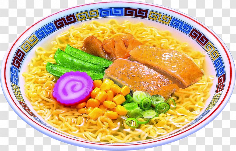 Okinawa Soba Ramen Saimin Mi Rebus Chinese Noodles - Food - Features Mushrooms Surface Transparent PNG