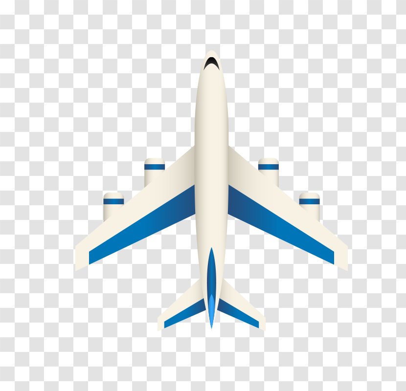 Airplane Aircraft - Airliner - Cartoon Transparent PNG