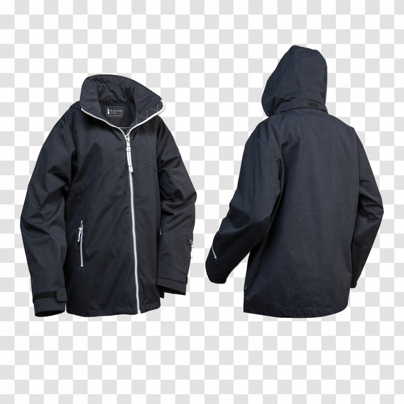 Hoodie Jacket Pea Coat Single-breasted - Clothing Transparent PNG