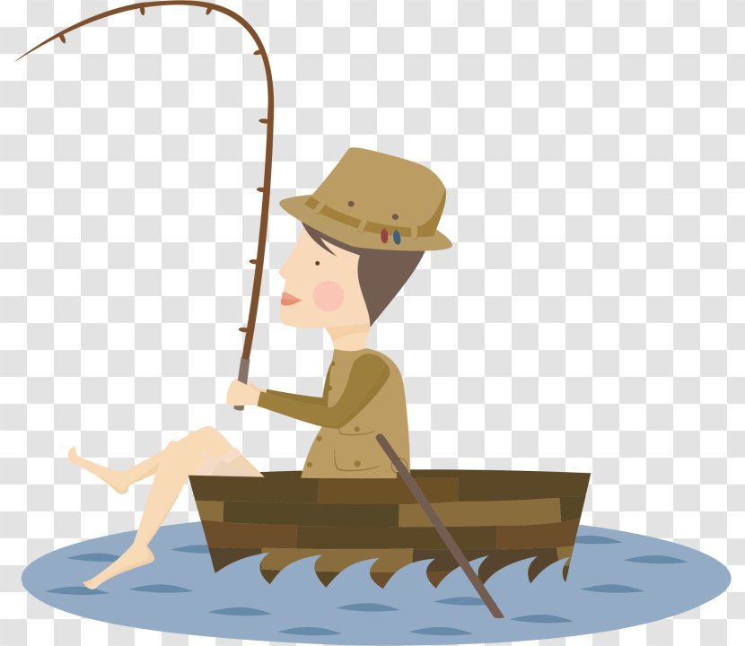 Fisherman Fishing Clip Art Angling - Rods Transparent PNG