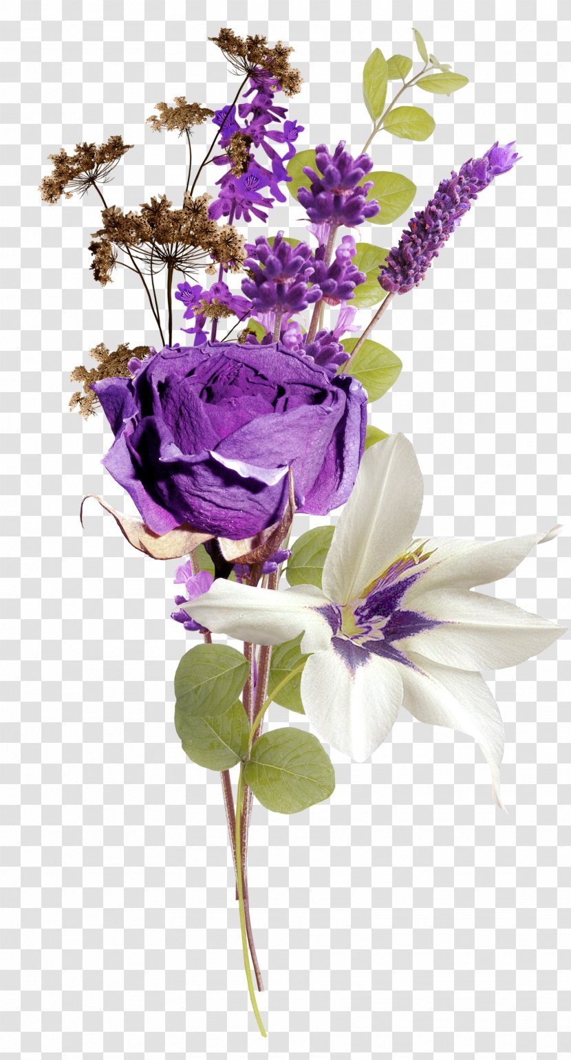 Lavender Web Browser Clip Art - Cut Flowers - Bouquet Transparent PNG