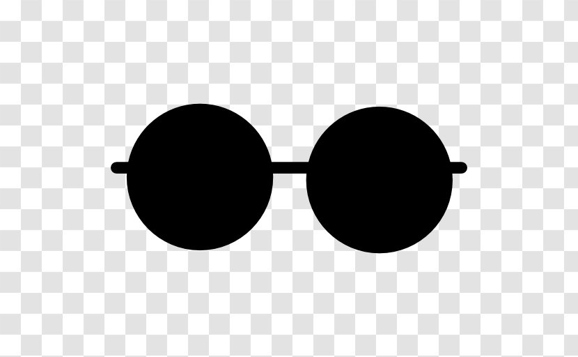 Sunglasses Clip Art - Black And White Transparent PNG