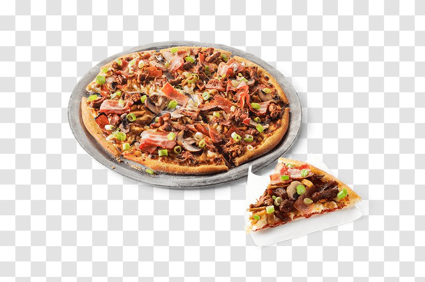 Pizza Bolognese Sauce Barbecue Ham Bacon - Beef - Menu De Pizzas Dominos Transparent PNG