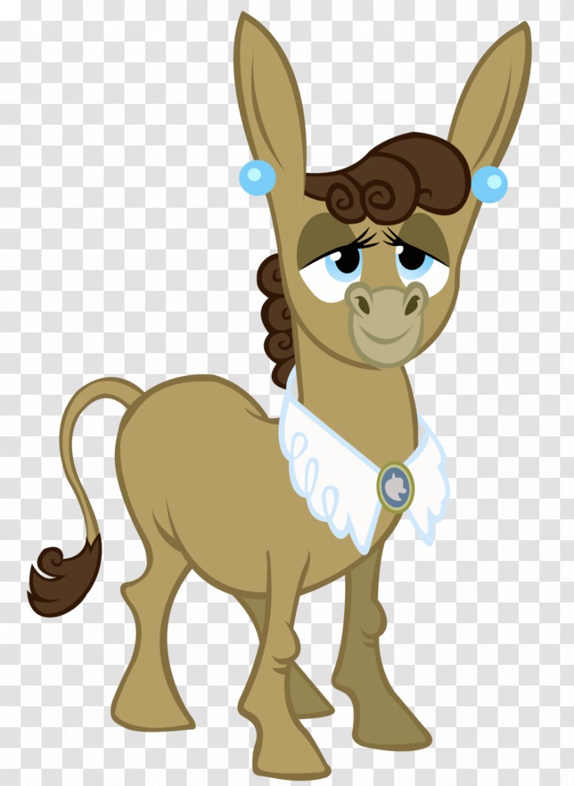 Pony Applejack Cattle YouTube Character - Goat Antelope - Little Donkey Transparent PNG